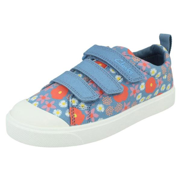 Clarks Girls Clarks Machine Washable Casual Shoes City Vibe