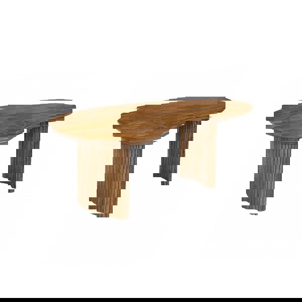 Rit Concept Aragon Curved Wood Coffee Table