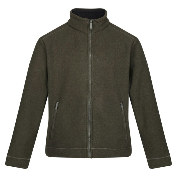 Regatta Mens Garrian II Full Zip Fleece Jacket - Dark Khaki