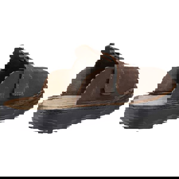 Hush Puppies Edward Leather Men's Brown Mules
