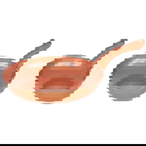 Gr8 Home 8 Piece Copper Carbon Steel Non-Stick Cookware Set with Lids