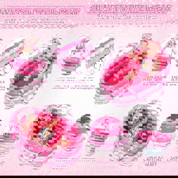 deAO Toys Baby Doll Bassinet Bed Backpack Playset includes a realistic baby doll