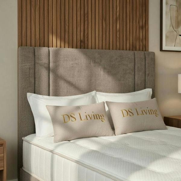Velora Clay Upholstered Divan Single Bed