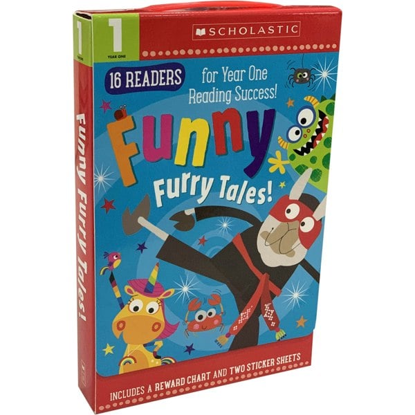 16 Readers: Funny Furry Tales 16 Books Set for Year 1