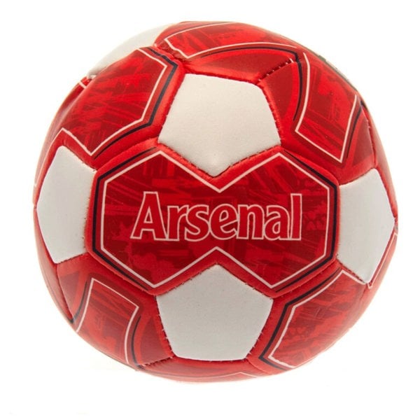 Arsenal FC Crest Soft Mini Football - Red/White