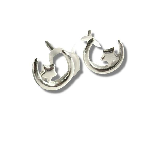 Aye Do Gifts Love You to the Moon & Back Silver Earrings Mini Gift Hamper