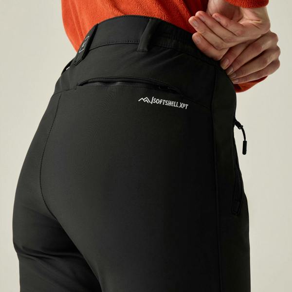 Regatta Womens/Ladies Geo II Softshell Trousers - Black - 