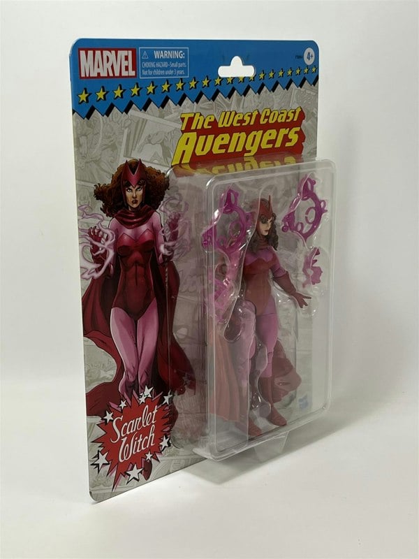 scarlet witch the west coast avengers marvel 6.25 inch figure hasbro f5884