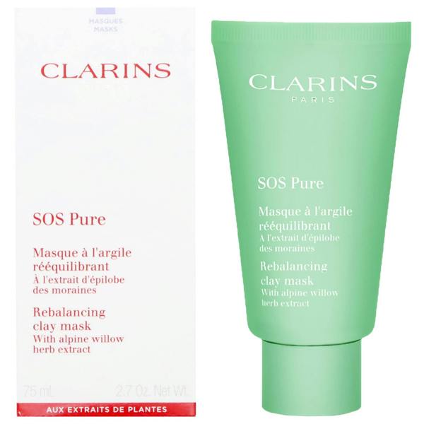 Clarins SOS Masks Pure Rebalancing Clay Mask 75ml