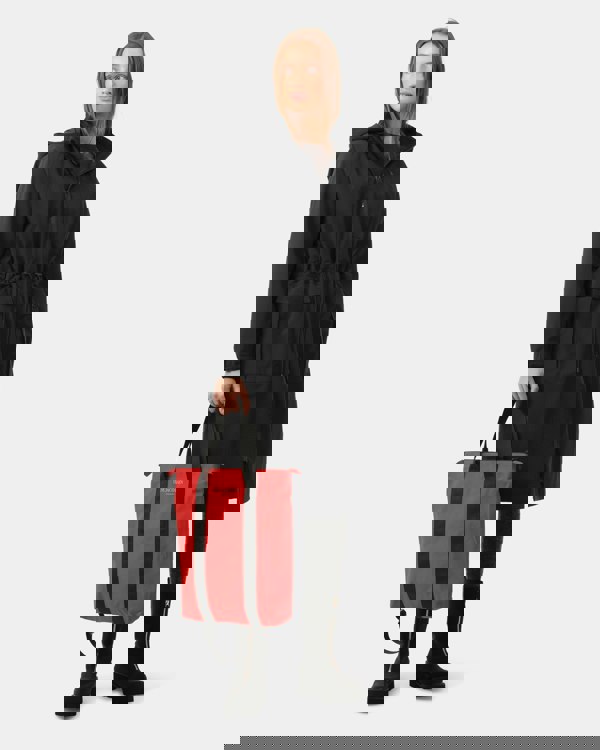 Ilse Jacobsen Thermal Womens Long Parka Raincoat - Black Beauty 002