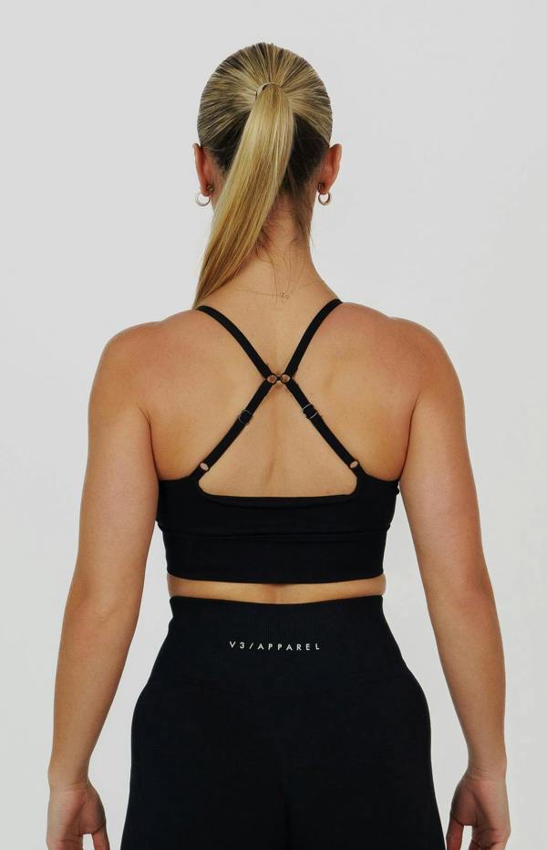 V3 Apparel Tempo 3-Piece Seamless Set - Black