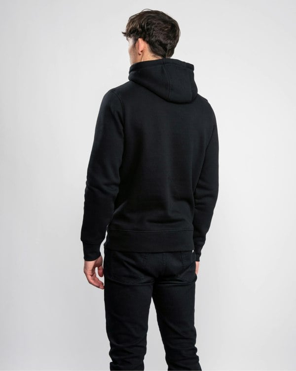 Tommy Hilfiger Mens Core Tommy Logo Hoodie - Jet Black