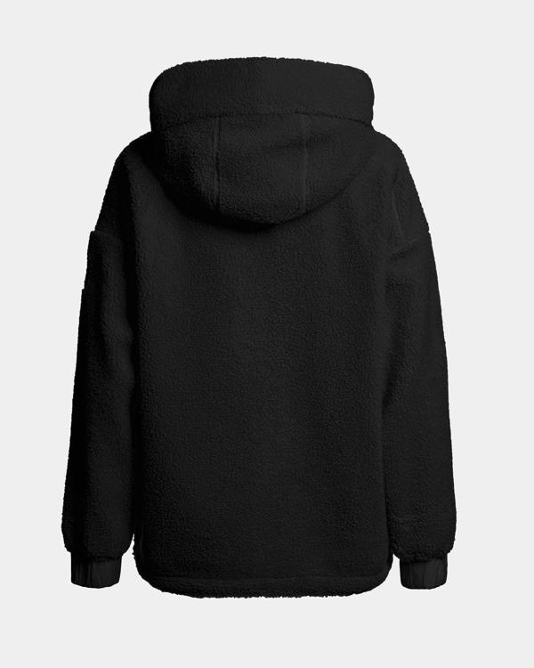 Parajumpers Noelle Womens Full Zip Sweatshirt - Black 541, back