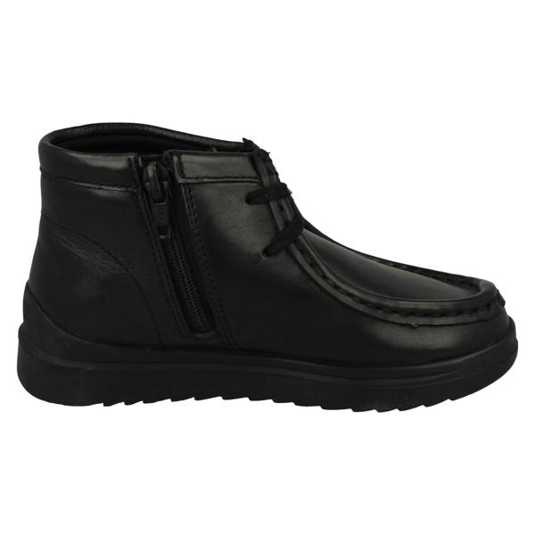 Clarks Boys Clarks Ankle Boots Ideal For School Goal Wally K