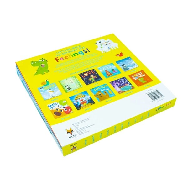 Let's Talk About Our Behaviour and Feelings 10 Illustrated Stories Collection