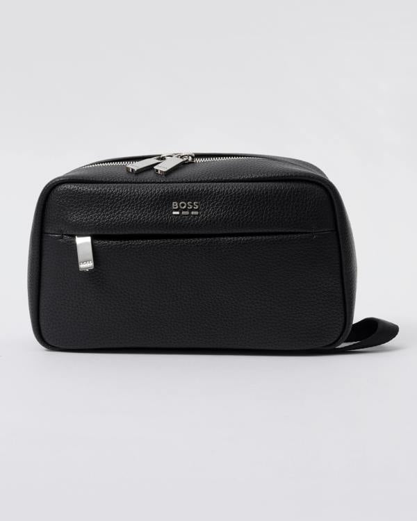 BOSS Orange Ray EVO Mens Washbag in Black 001
