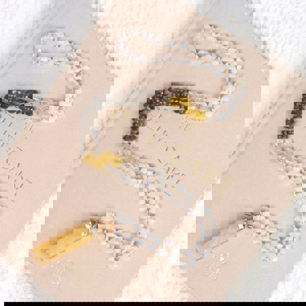 Myga New Beginnings Mala Bead Necklace