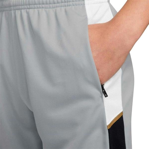 Nike Childrens/Kids Logo Shorts - Grey/Gold - 