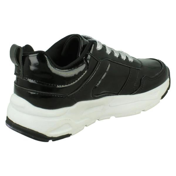 Pineapple Girls Pineapple Casual Comfy Lace Up Trainers H2716
