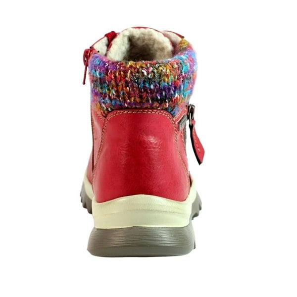 Lunar Womens/Ladies Buttermere Waterproof Ankle Boots - Red