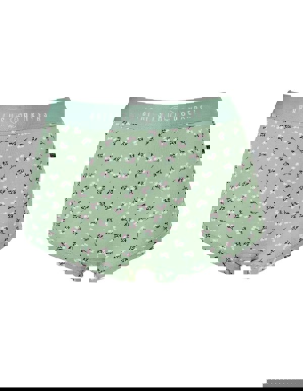 British Boxers Multipack! 4 Pairs of Women's Bamboo Hipster Boxer Briefs – Juniper