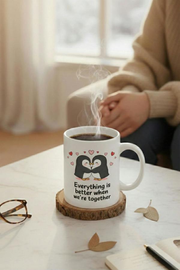 Dyzi Everything Is Better When We’re Together Mug Valentine’s Day Gift