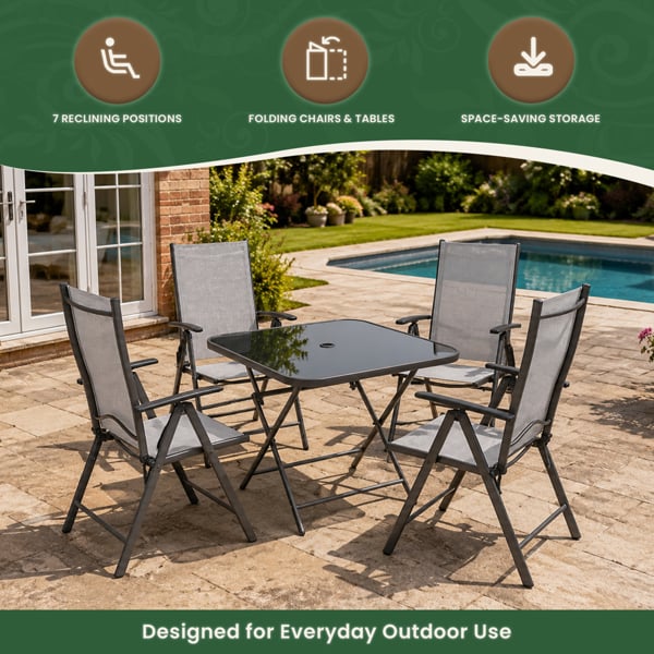 Henley 4 Seater Garden Dining Set