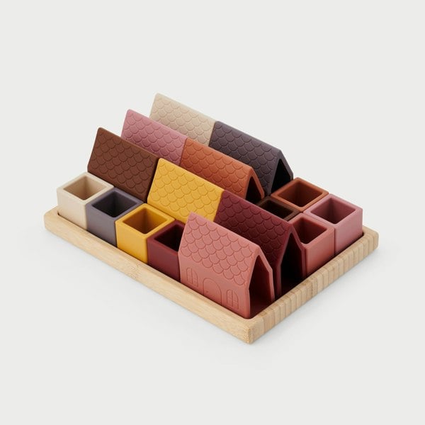 tickit SiliSoft® Village Blocks (Earth)