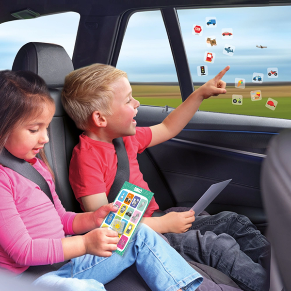 SES Creative Who am I? - Travel window stickers