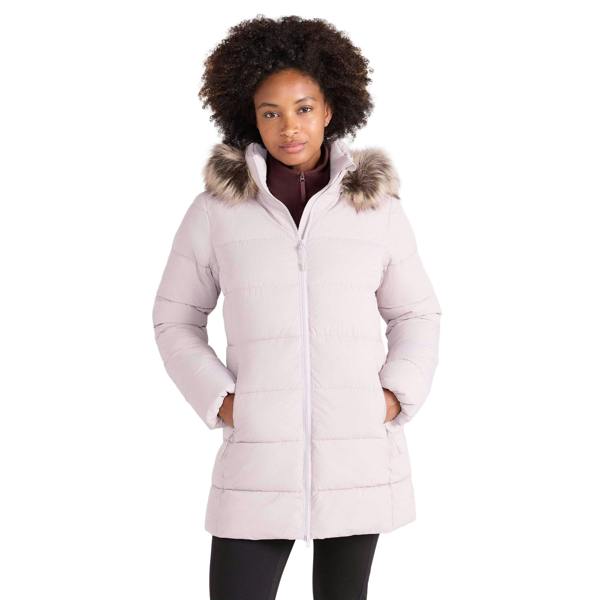 Mountain Warehouse Womens/Ladies Nola Long Padded Jacket - Light Beige - 