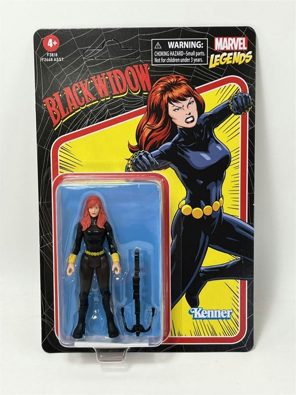 black widow marvel legends kenner 3.75 inch hasbro f3818