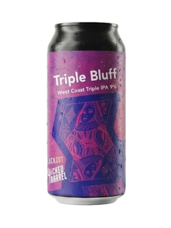 Blackout Brewing Triple Bluff DDH WC TIPA (Collab with Wicked Barrel) 22P 1x440ml
