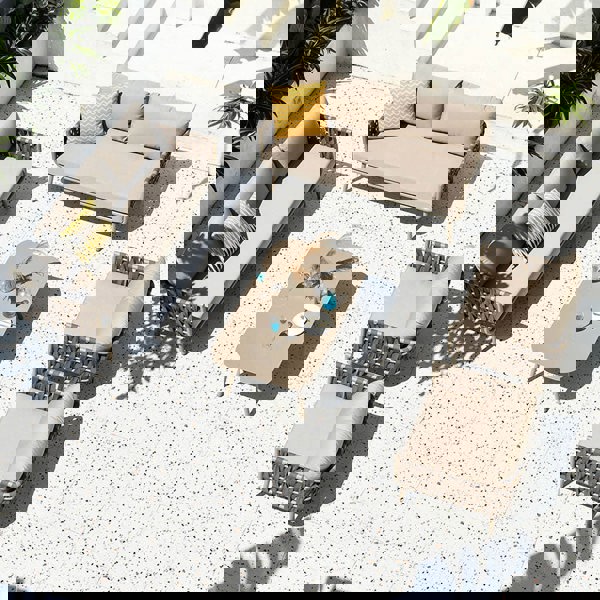 Kenneth Outdoor Sofa Set (Armchair x 2 + Sofa + Coffee Table)-Rit Concept-Rit Concept