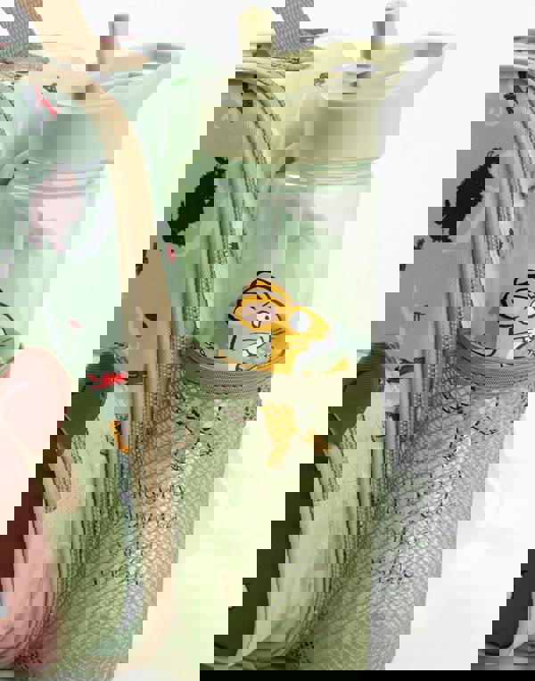 Gruffalo & Friends Unisex Kids Green Character Face Lunch Bag and Bottle Set (One Size)