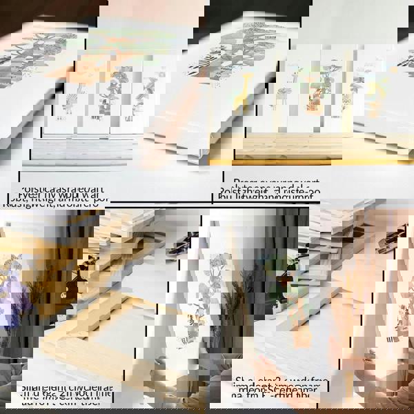 Giraffe Nursery | Set of 3 wall art prints