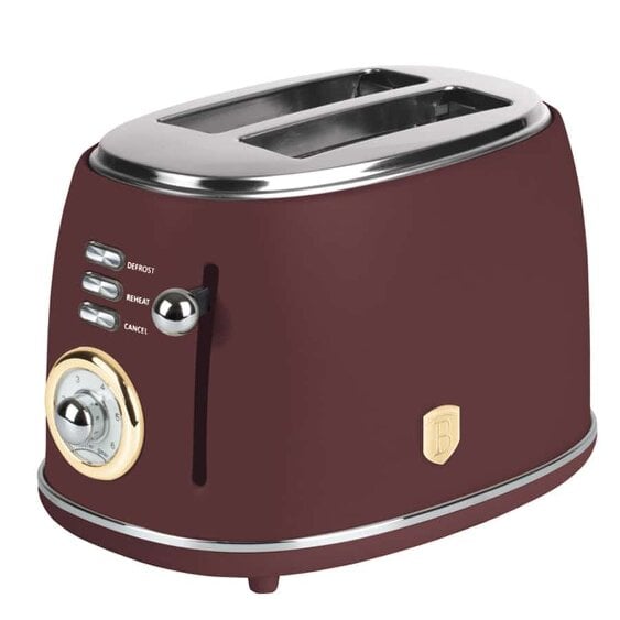Berlinger Haus BH-9520 Toaster: Matt Bordeaux Finish