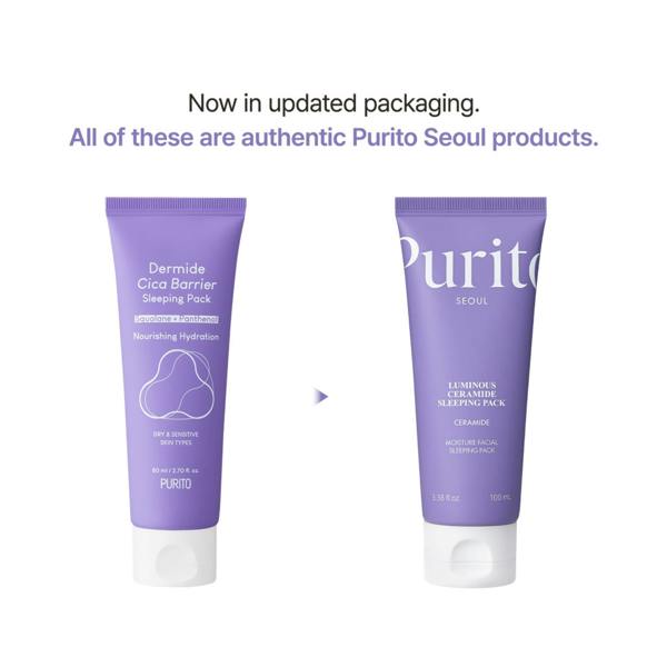 PURITO SEOUL Luminous Ceramide Sleeping Pack 100ml