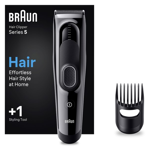 Braun Hair Clipper Series 5 HC5310, Hair Clippers For Men With 9 Length Settings