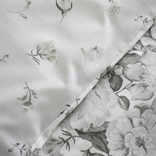Elinda Floral Grey Duvet Cover Set