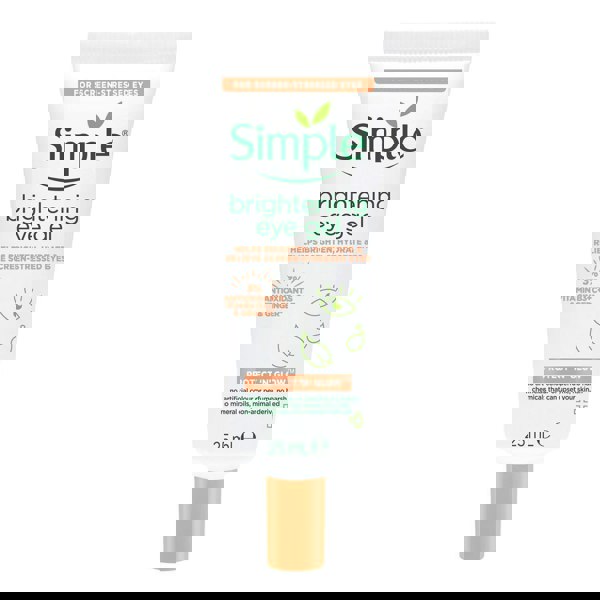Simple Protect N Glow Brightening Eye Gel for Tired eyes, 25ml, 3 Pack