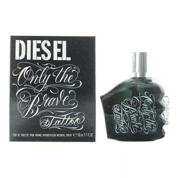 Diesel Only The Brave Tattoo Pour Homme 50ml Eau De Toilette EDT Spray For Him