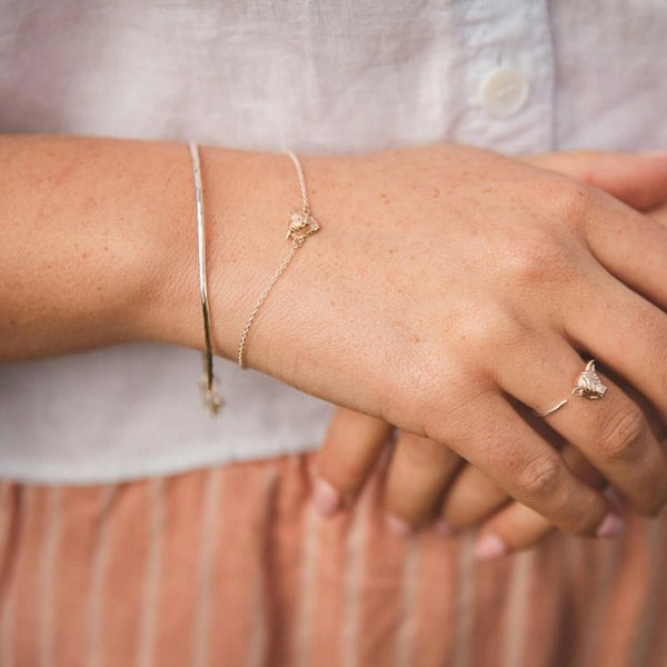 Highland Cow Bracelet in Sterling Silver - Reeves & Reeves