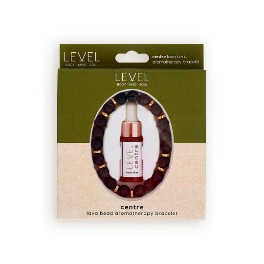Lava Bead Aromatherapy Bracelet with Essential Oil - Centre