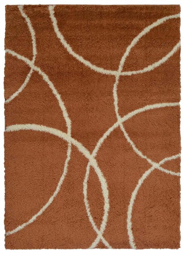 Snug Bubbles Shaggy Rug | Geometric Design | The Rugs