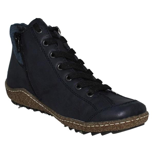 Rieker Ladies Rieker Tex Lace Up Warm Lined Ankle Boots L7514