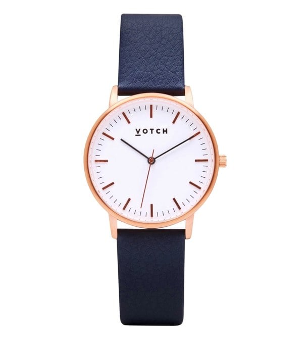 Votch Rose Gold & Navy Watch | Moment