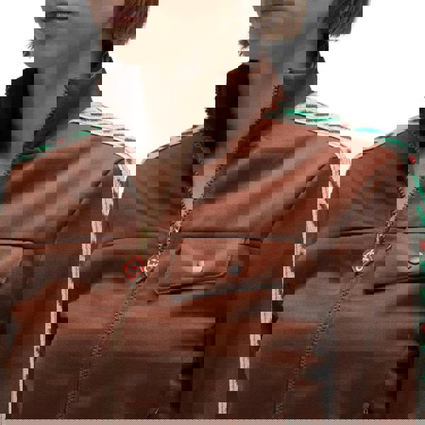 Casablanca Laurel Track Top Brown Jackets