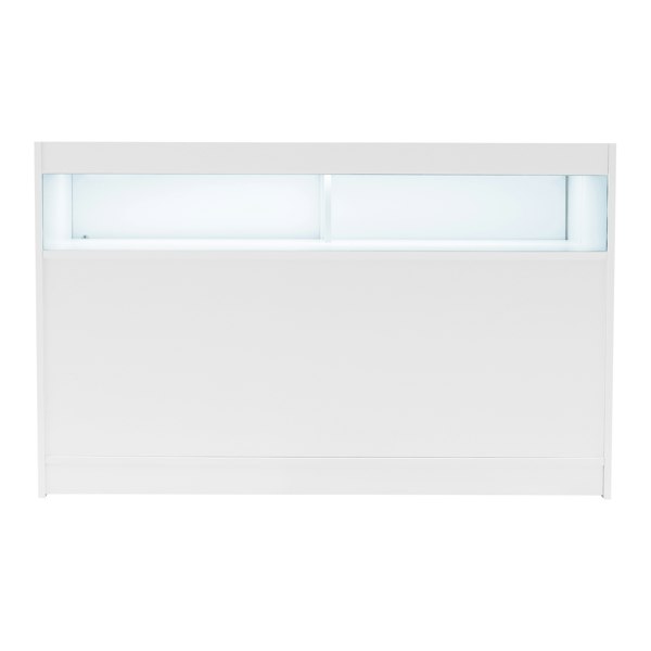 Monstershop Iris LED Shop Counter Set CM60 & 2 x B1500 - White