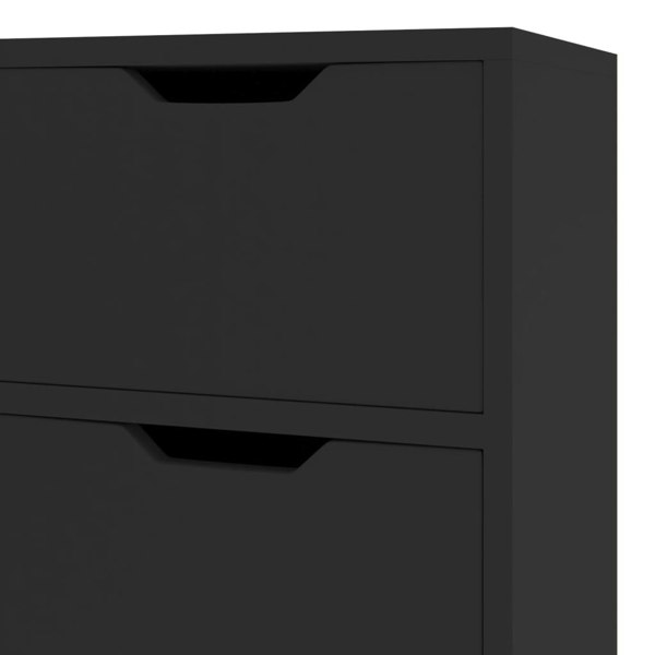 Berkfield Sideboard Black 90x30x72 cm Engineered Wood