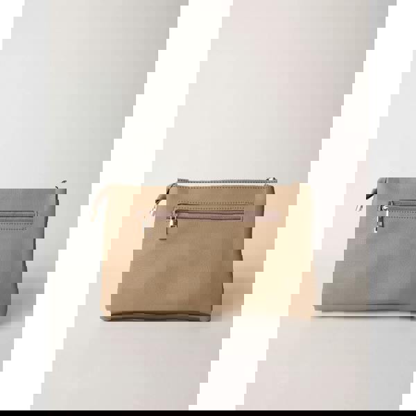 Blue Vanilla Clutch With Detachable Strap